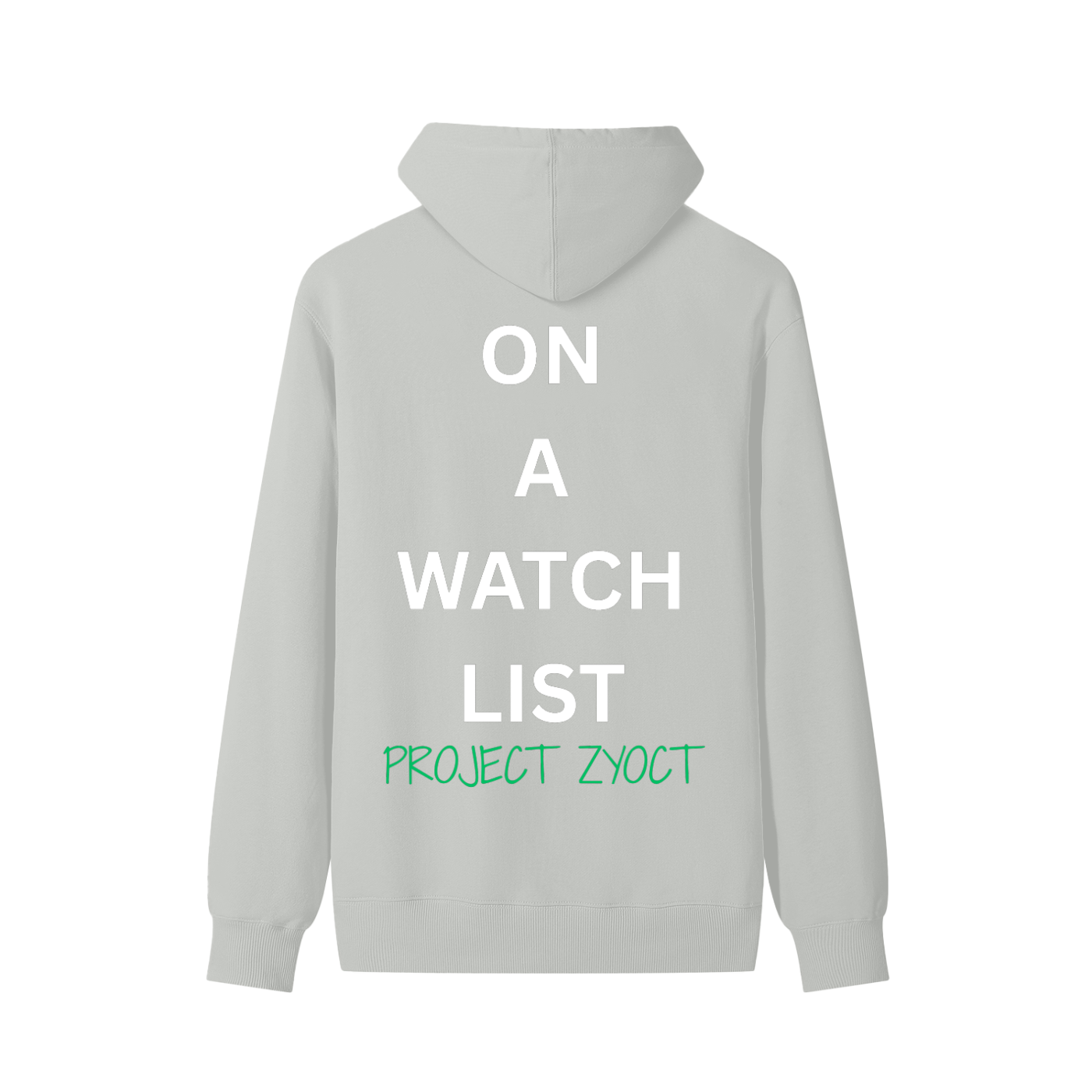 "On a watch list" Classic Cotton Hoodie