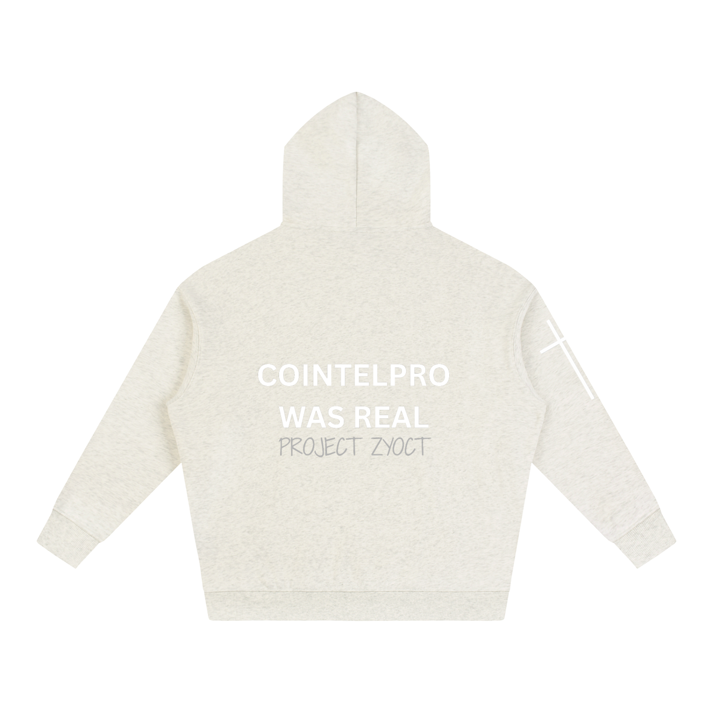 "COINTELPRO Was Real" Oversize Hoodie