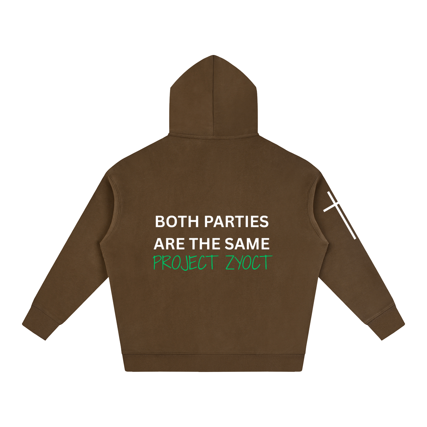 "Both Parties Are the Same" Oversize Hoodie
