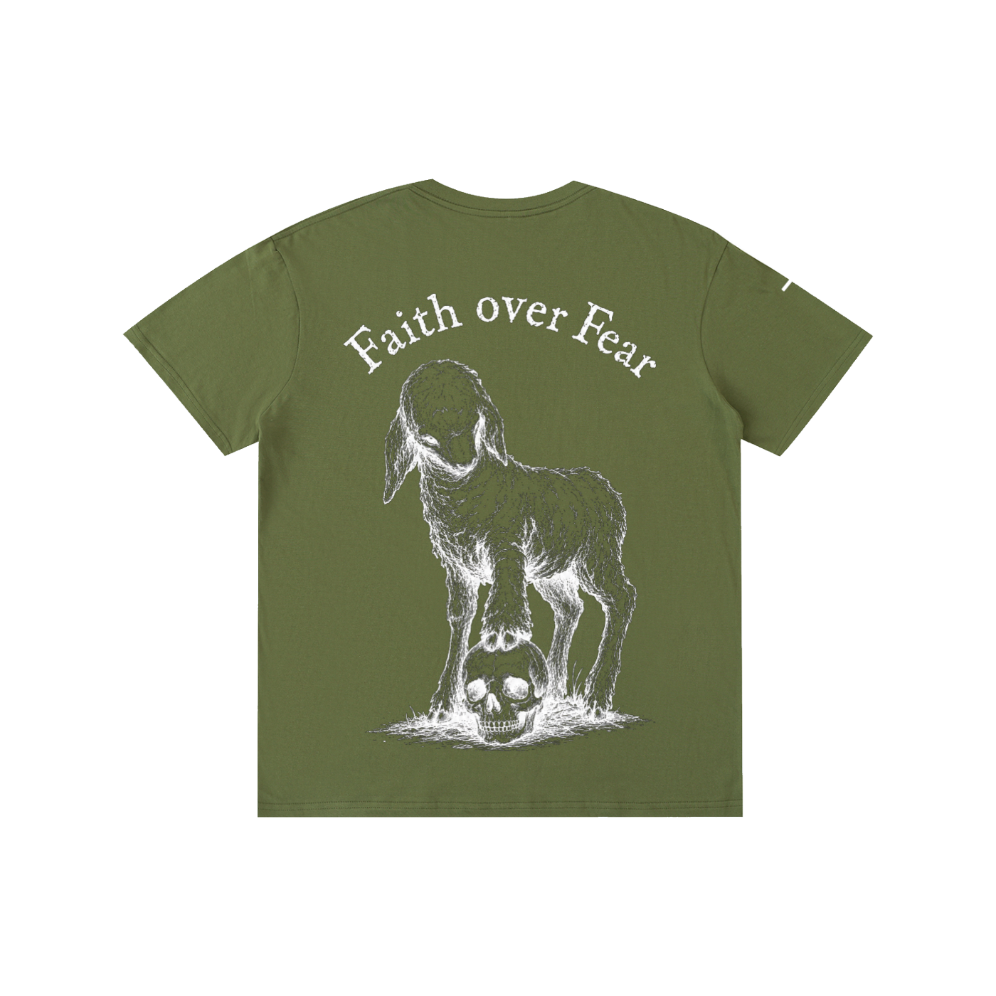 "Faith Over Fear" Cotton T-Shirt