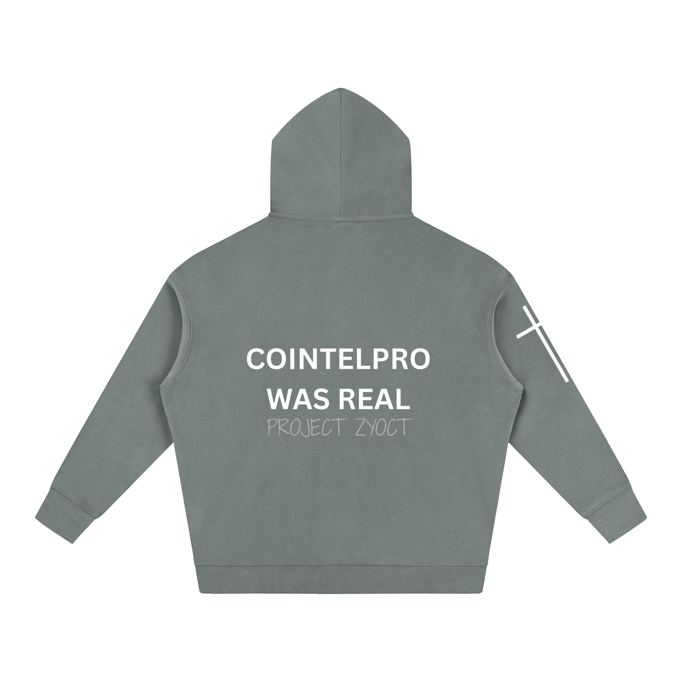 "COINTELPRO Was Real" Oversize Hoodie