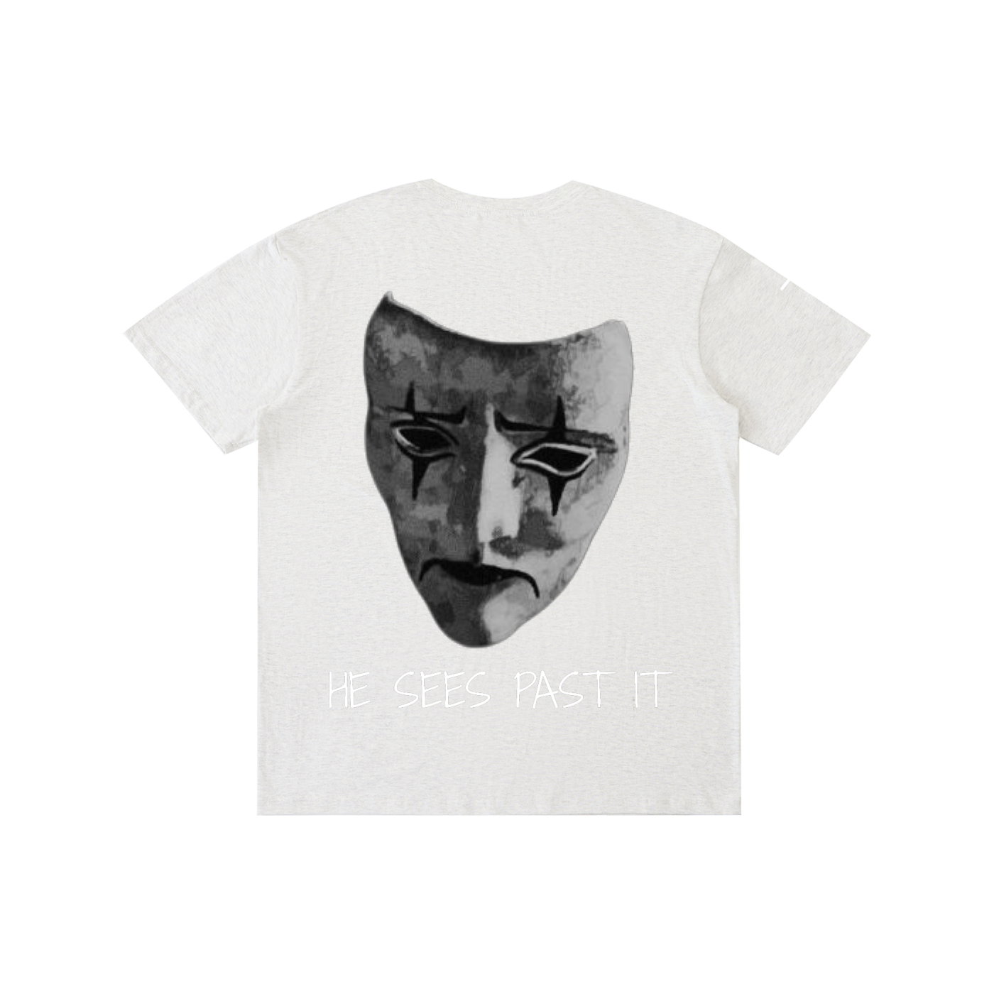 "He Sees Past It" Cotton T-Shirt