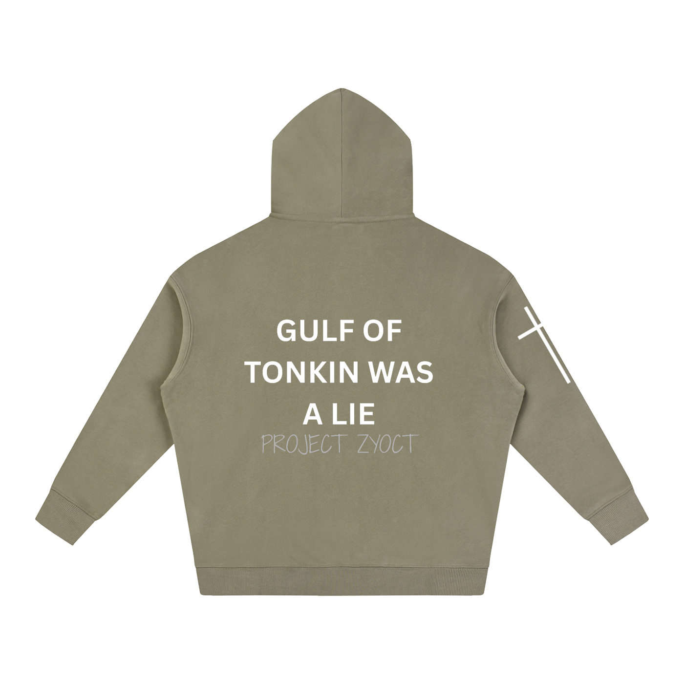 "Gulf of Tonkin Was a Lie" Oversize Hoodie