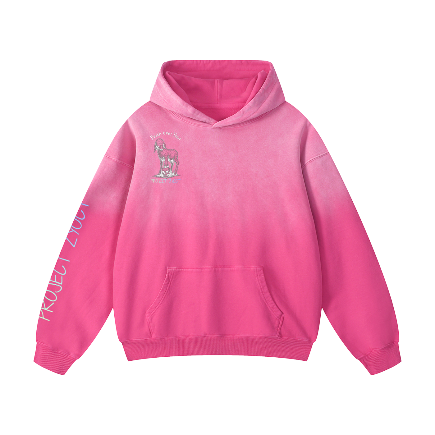 "ONLY ONE THRONE REMAINS" Heavyweight Sunfade Oversized Hoodie