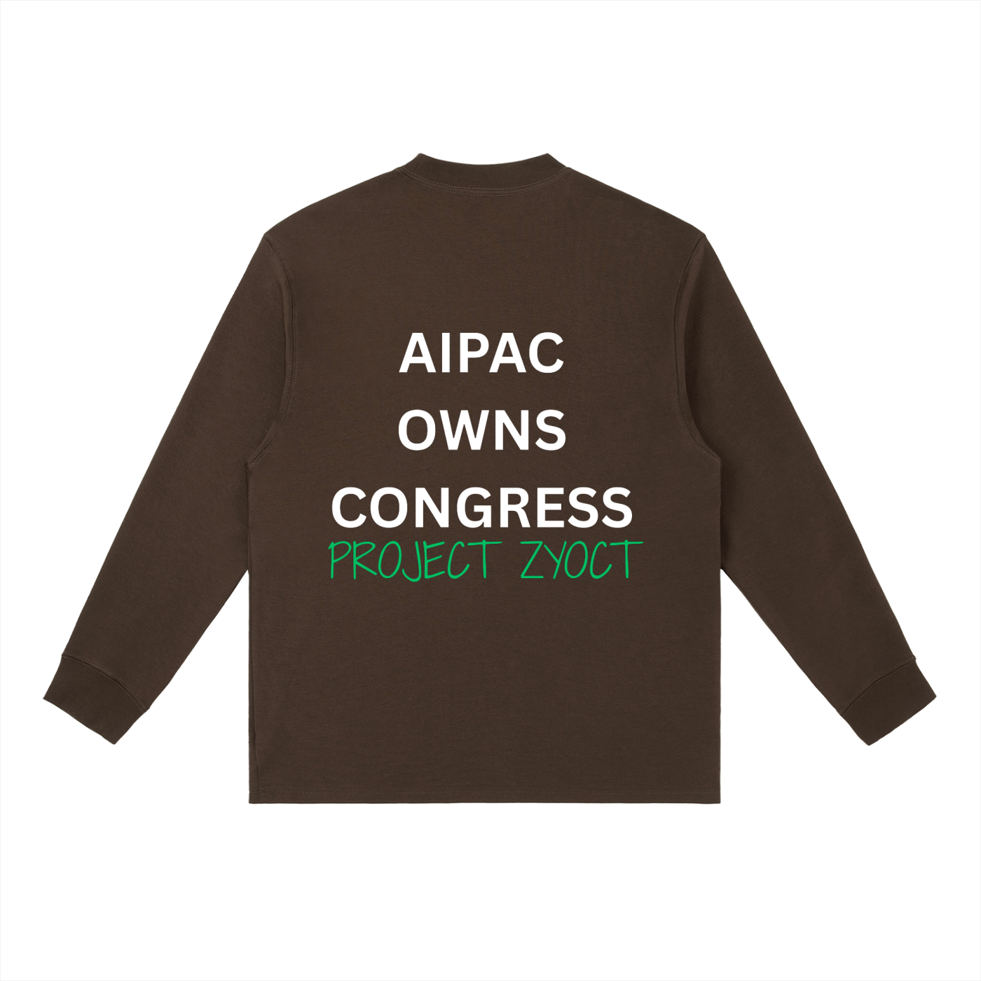 "AIPAC Owns Congress" Long Sleeve