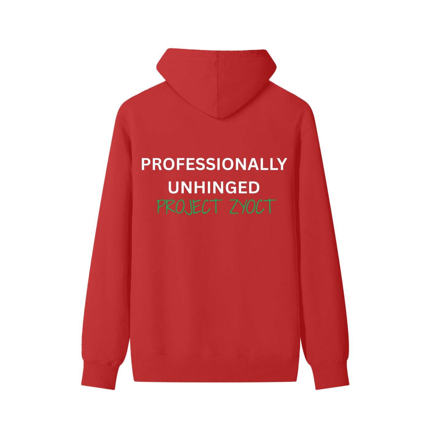 "Professionally Unhinged" Classic Cotton Hoodie