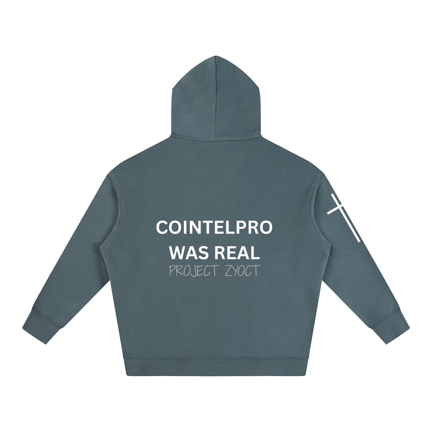 "COINTELPRO Was Real" Oversize Hoodie