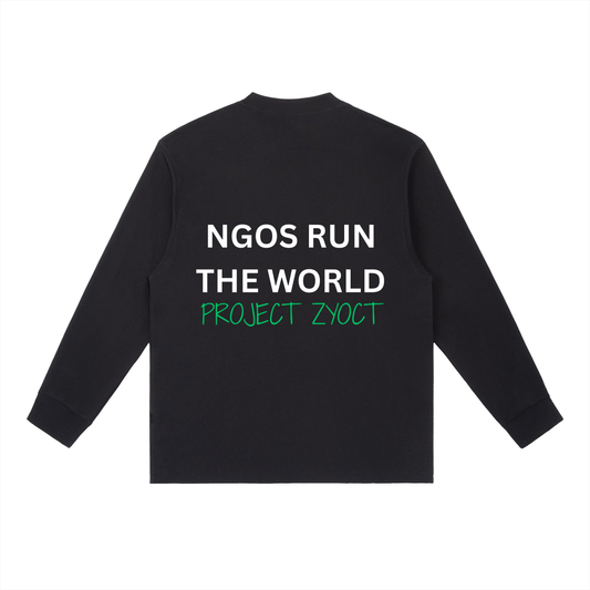 "NGOs Run the World" Long Sleeve