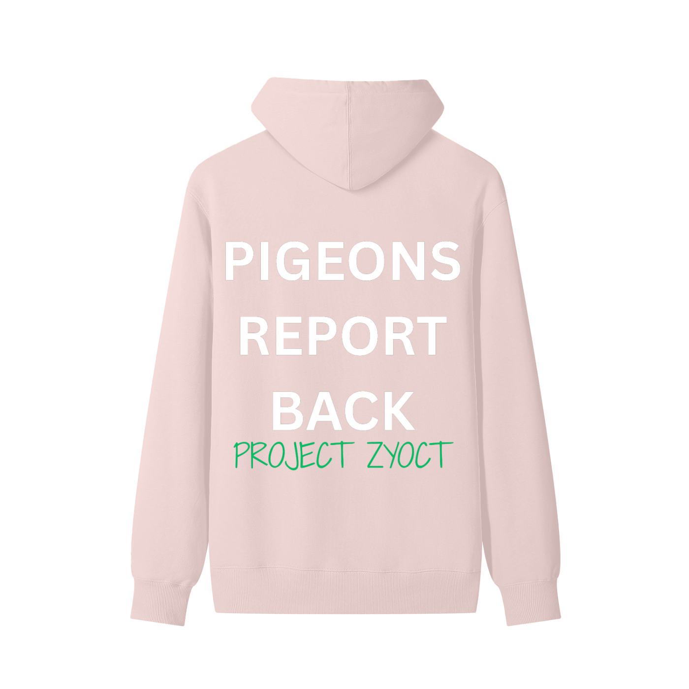 "Pigeons Report Back" Classic Cotton Hoodie