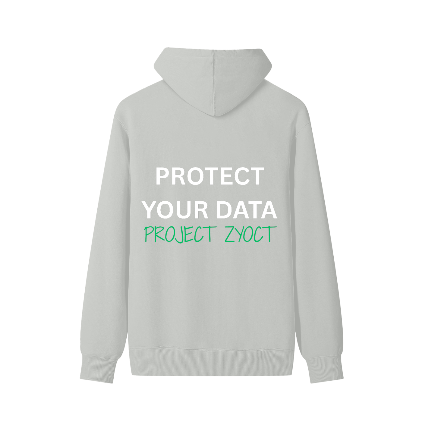 "Protect Your Data" Classic Cotton Hoodie