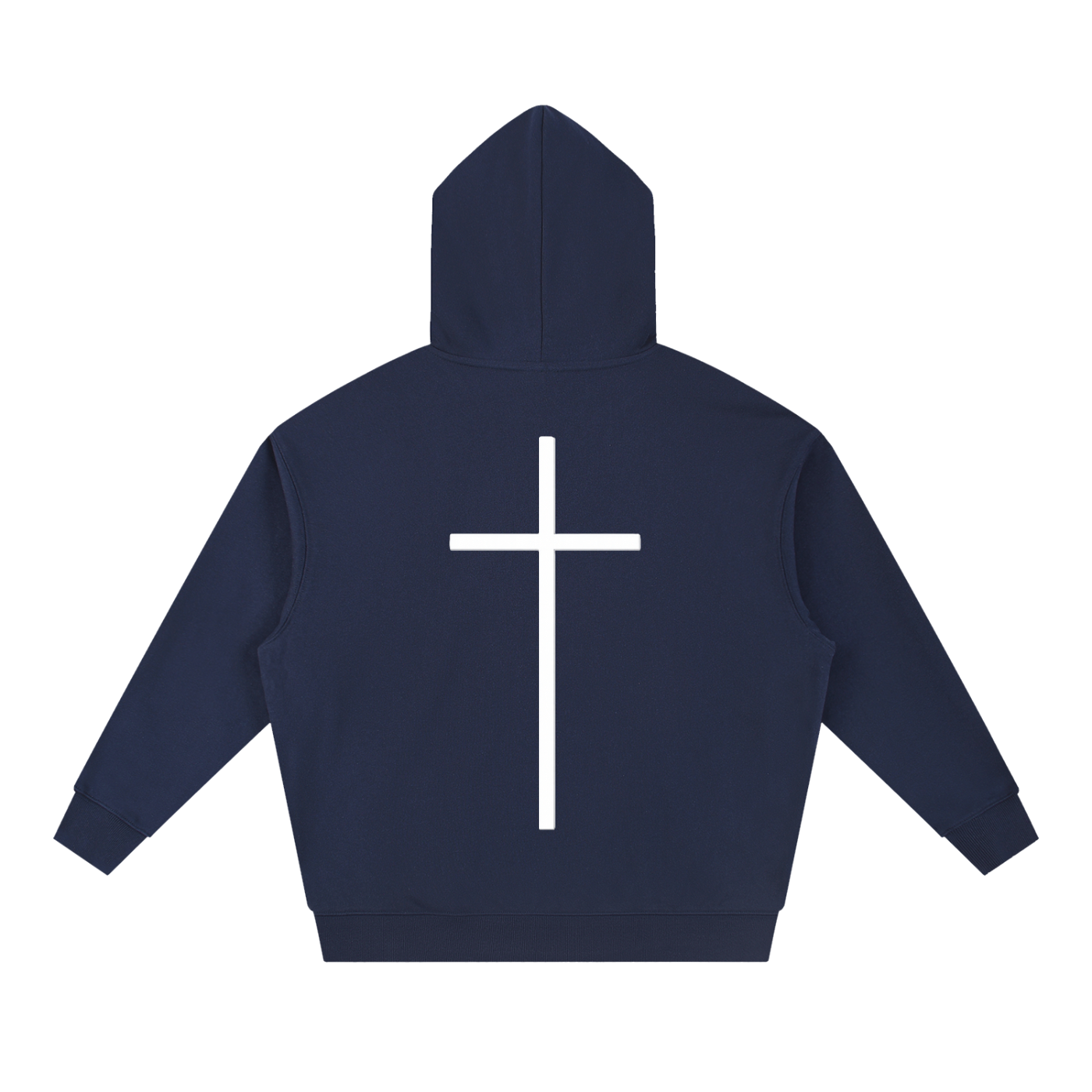 Simple Cross Heavyweight Hoodie