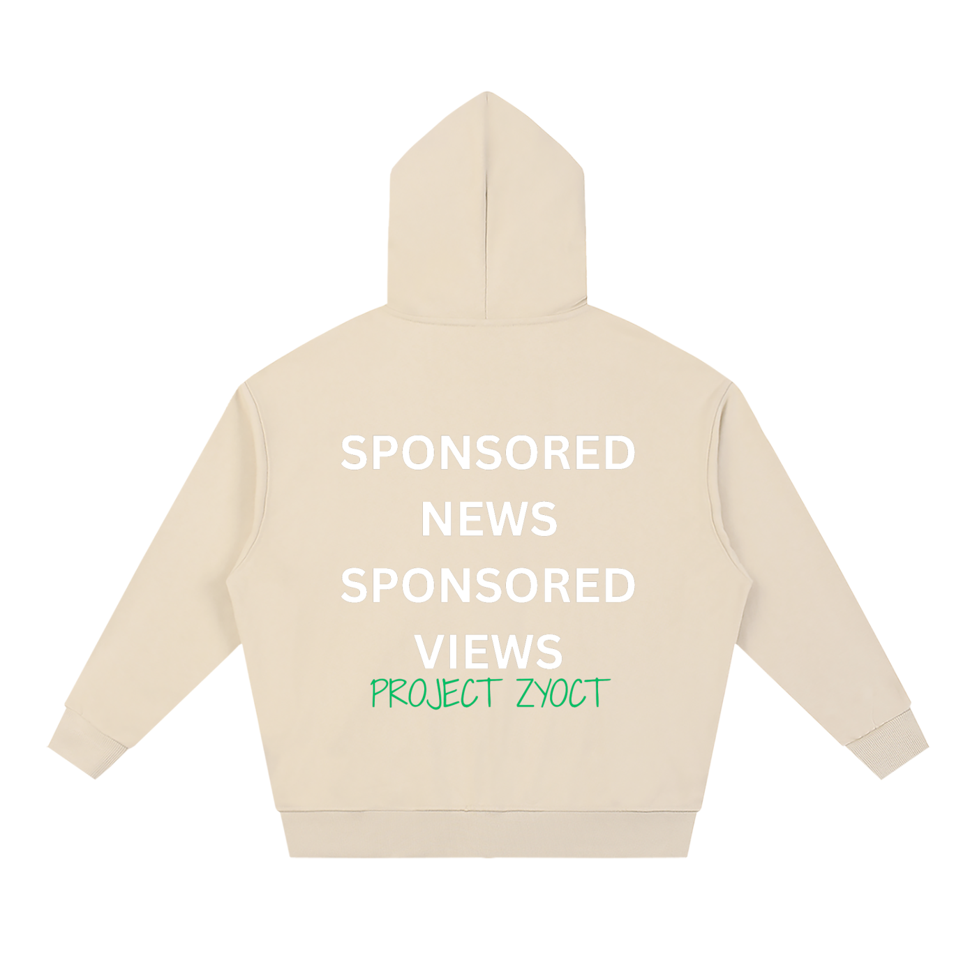 "Sponsored News Sponsored Views" Full Zip Hoodie