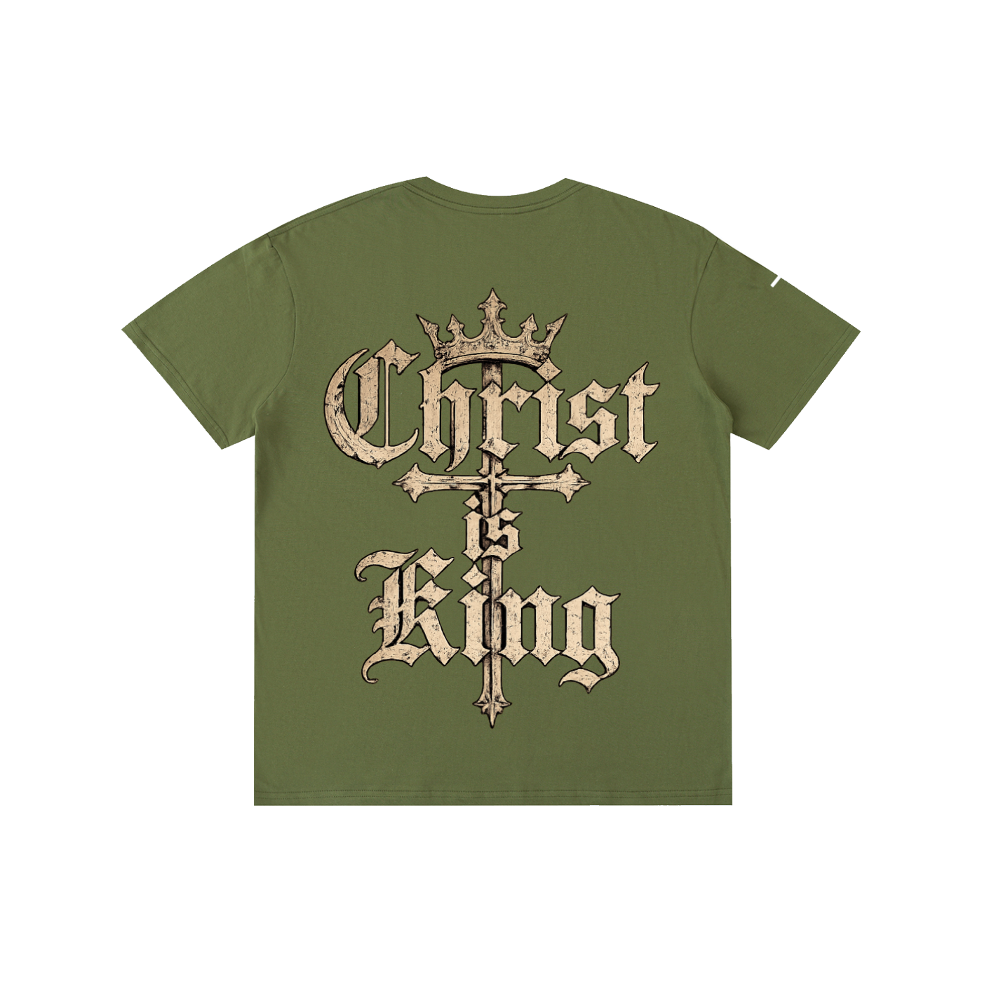 "Christ Is King" Cotton T-Shirt