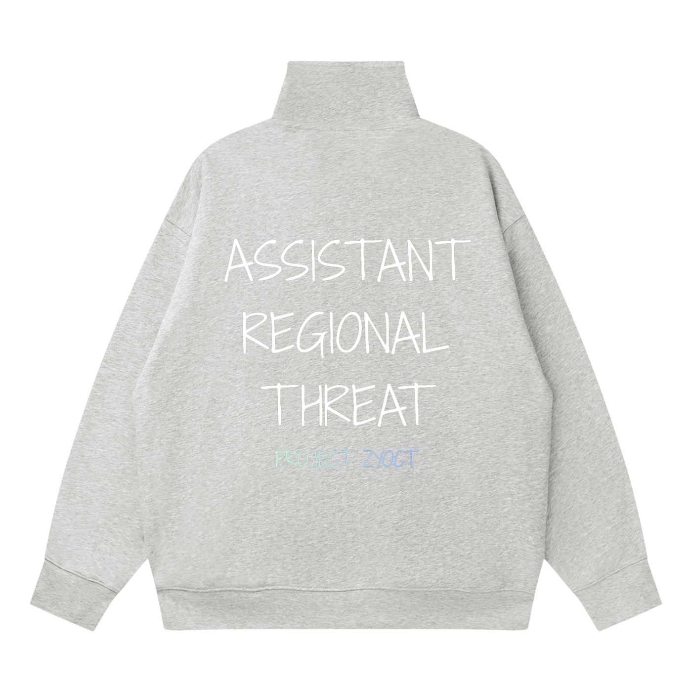 "Assistant Regional Threat" Quarter-Zip Sweatshirt