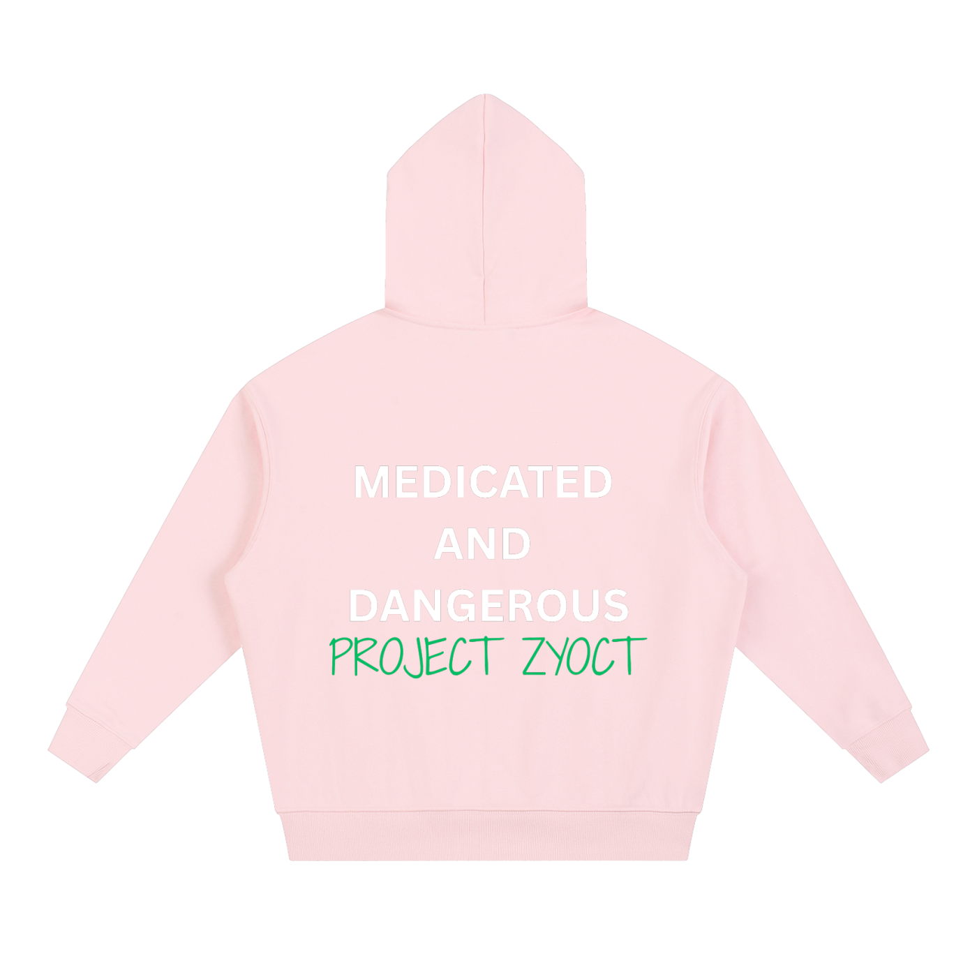 "Medicated and Dangerous" Heavyweight Hoodie