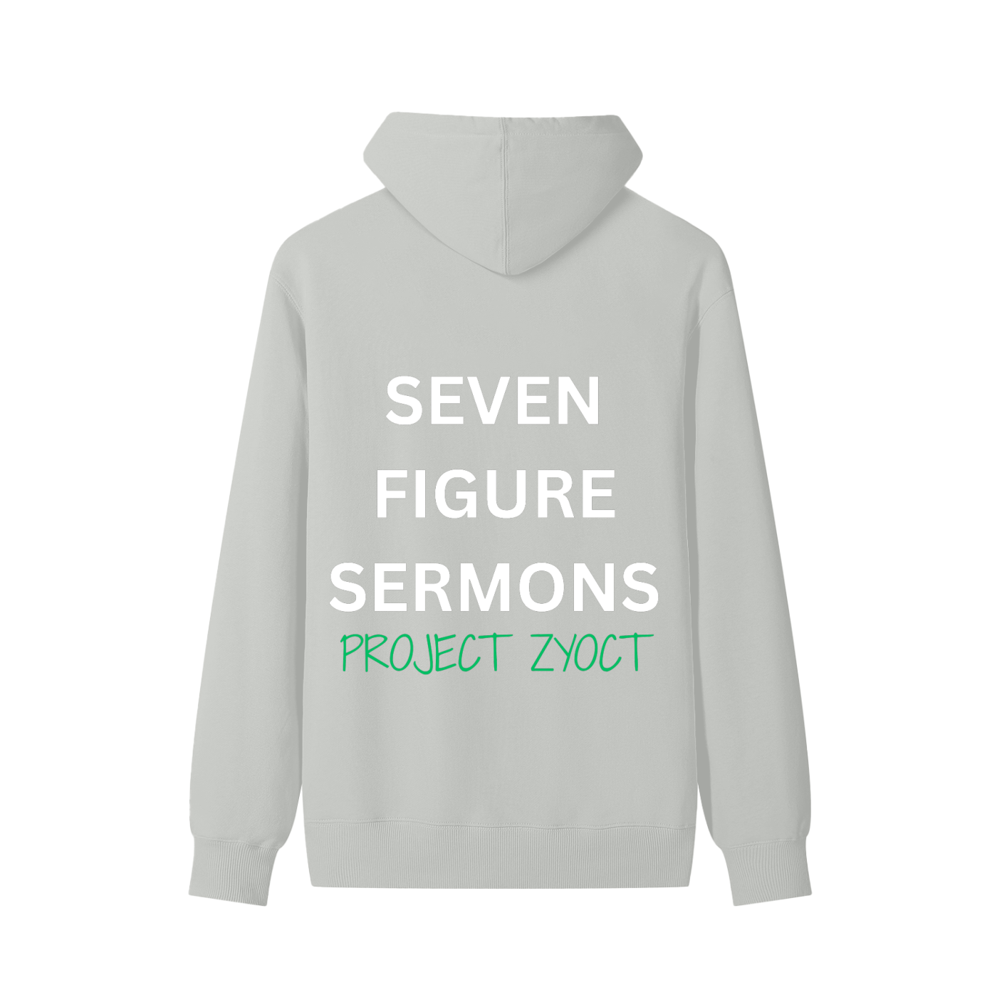 "Seven Figure Sermons" Classic Cotton Hoodie