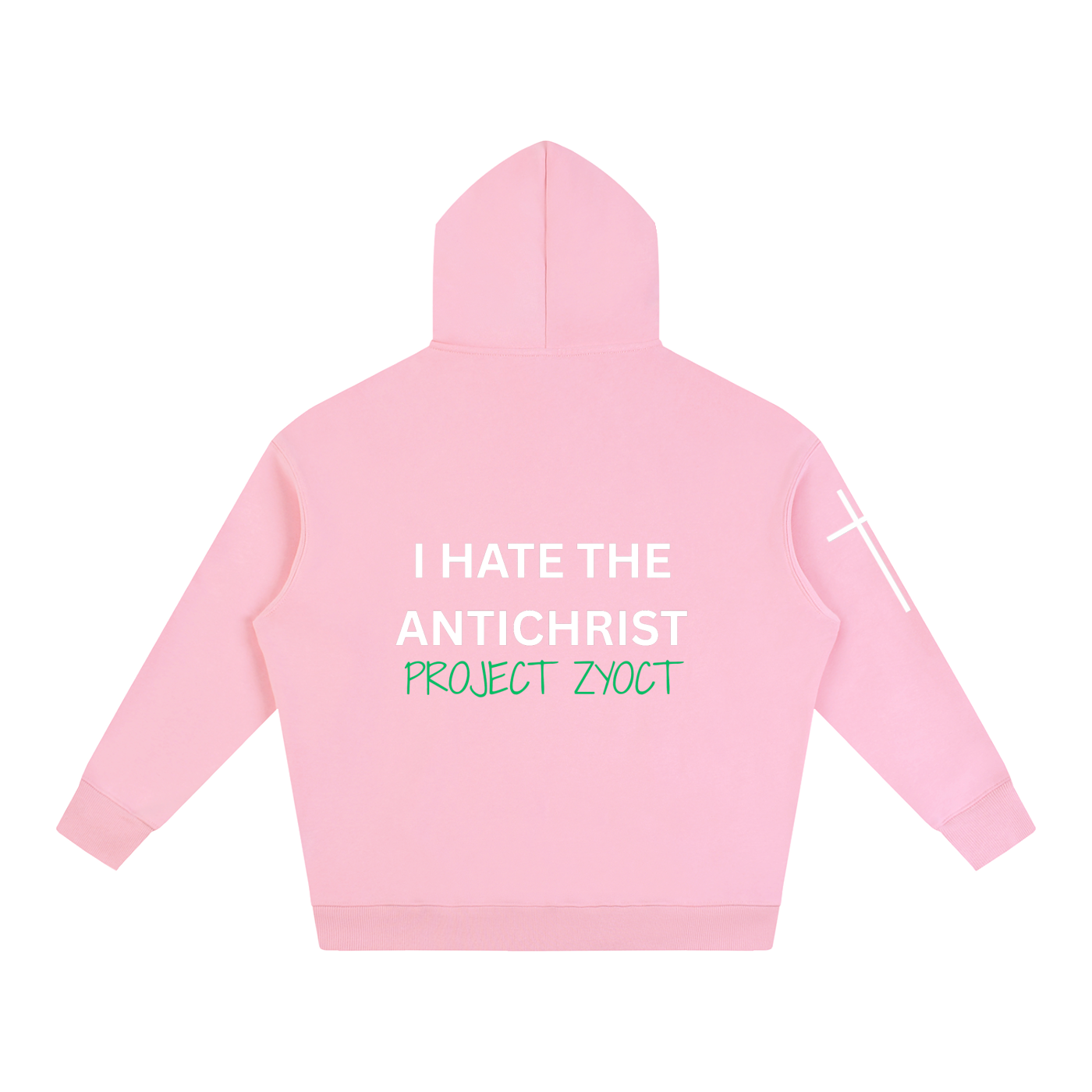 "I Hate the Antichrist" Oversize Hoodie