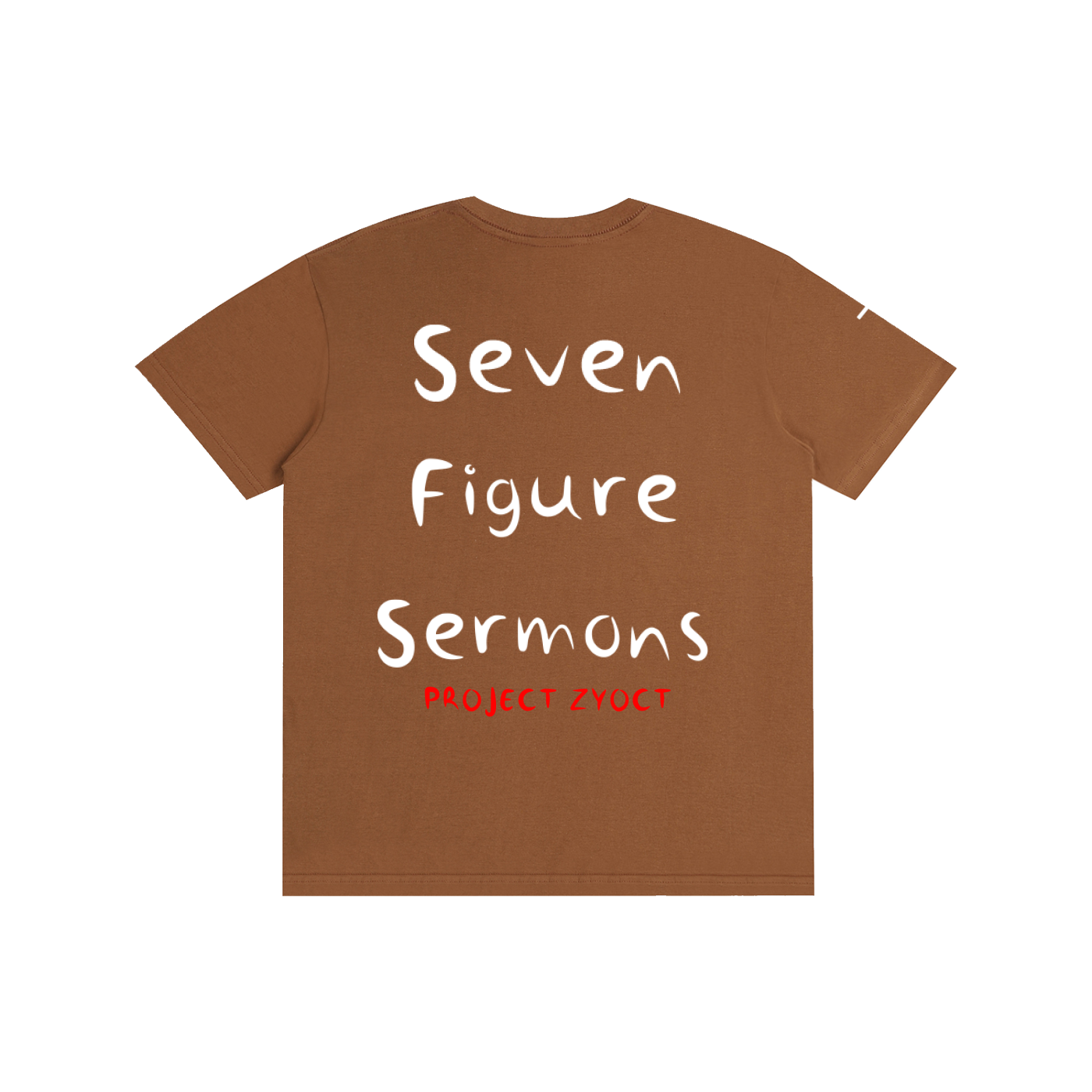 "Seven Figure Sermons" Cotton T-Shirt