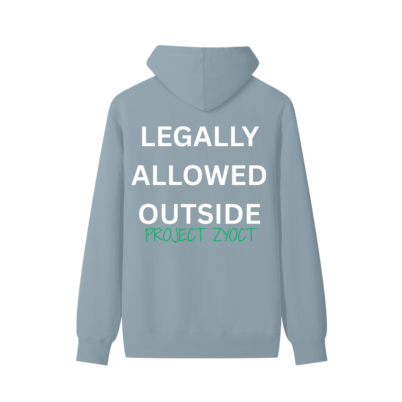 "Legally Allowed Outside" Classic Cotton Hoodie
