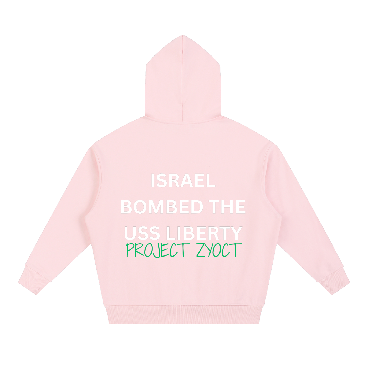 "Israel Bombed the USS Liberty" Heavyweight Hoodie