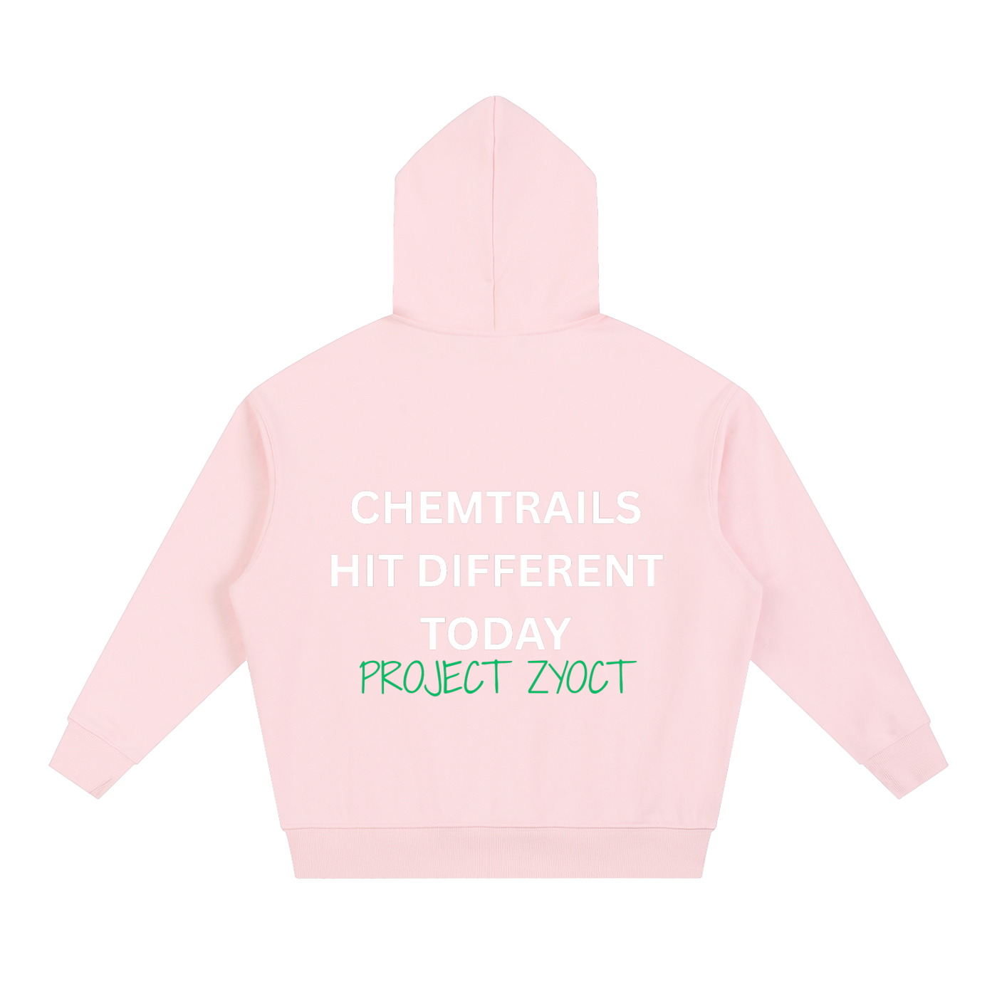 "Chemtrails Hit Different Today" Heavyweight Hoodie