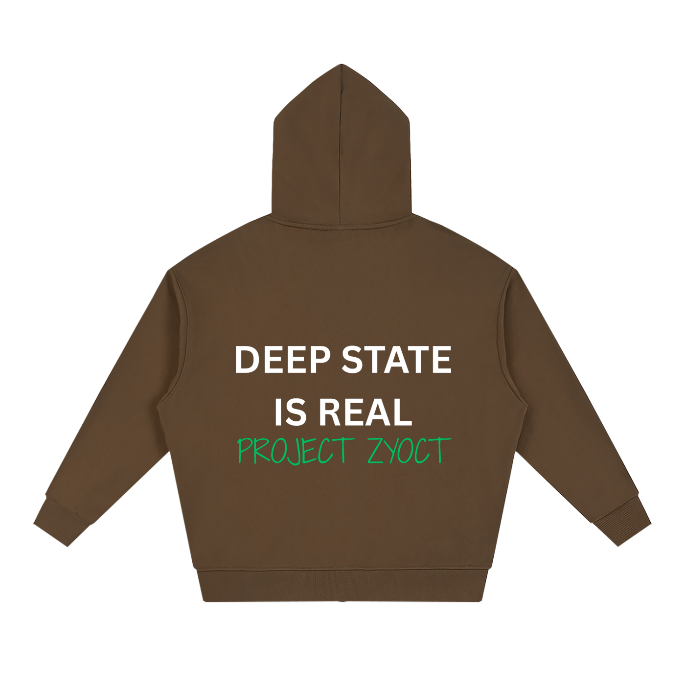 "Deep State is Real" Full Zip Hoodie