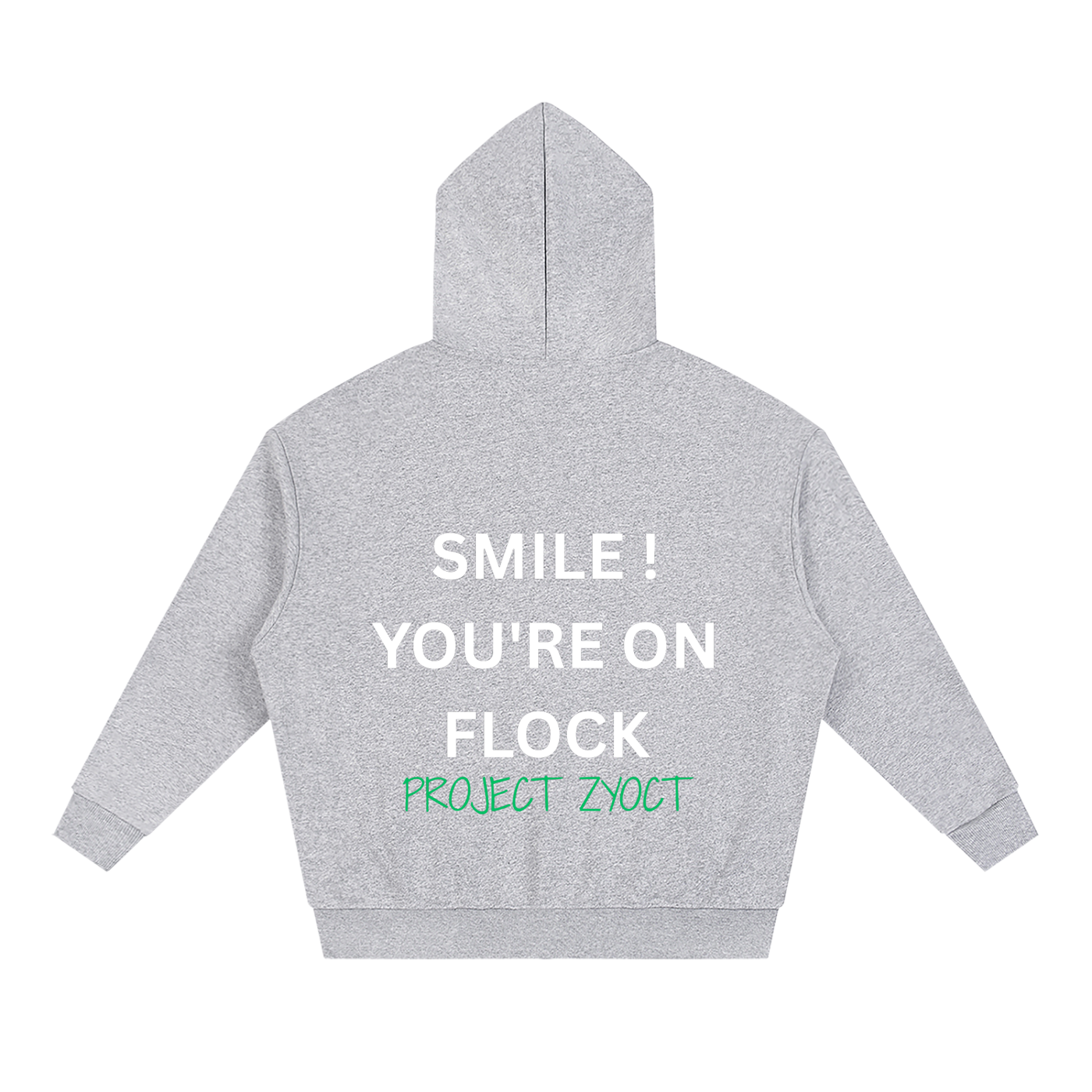 "Smile You're On Flock" Full Zip Hoodie