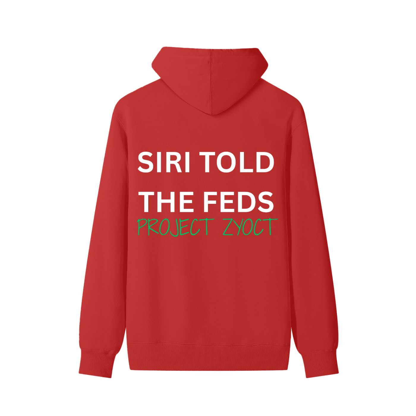 "Siri Told the Feds" Classic Cotton Hoodie