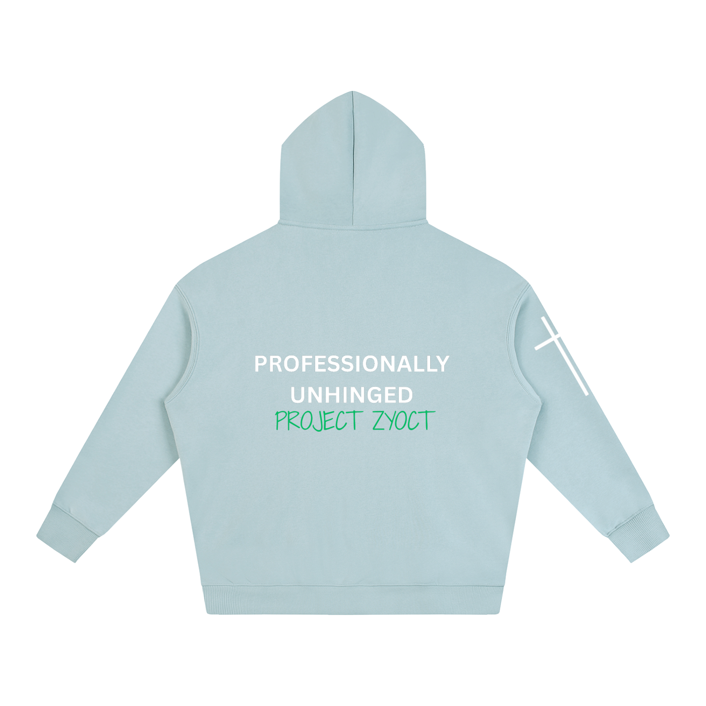 "Professionally Unhinged" Oversize Hoodie