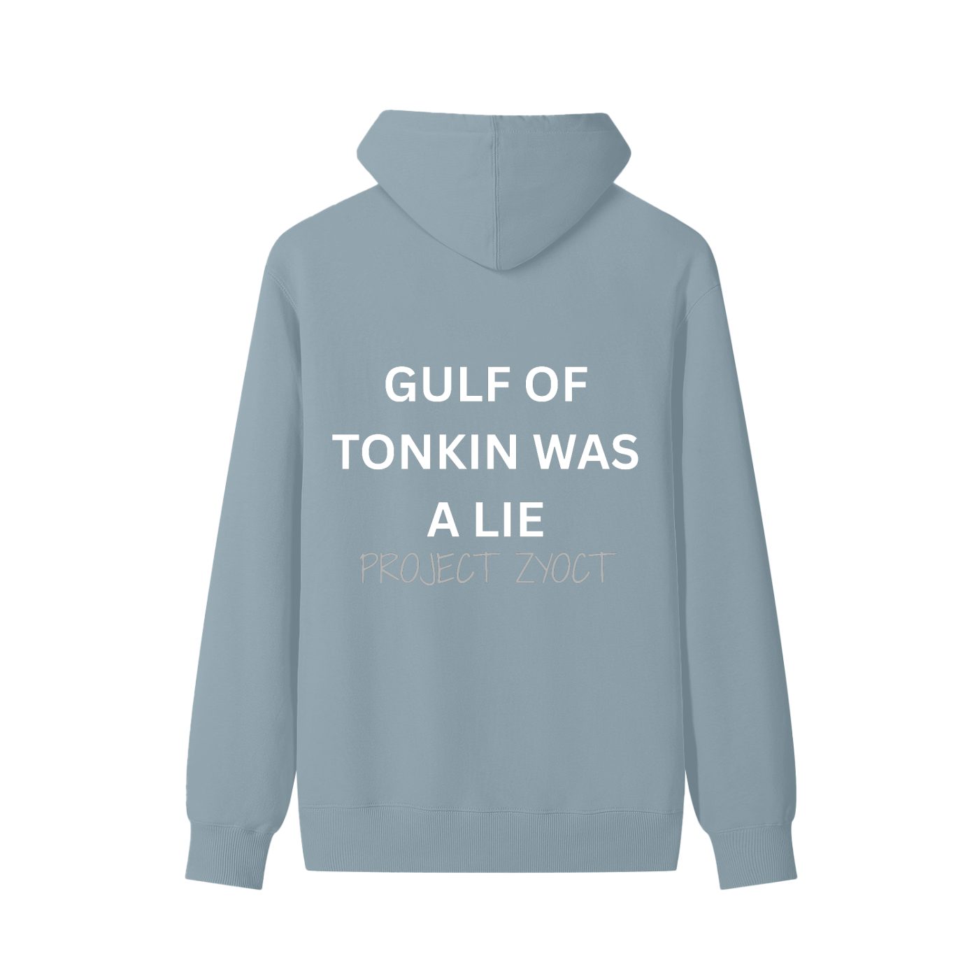 "Gulf of Tonkin Was a Lie" Classic Cotton Hoodie