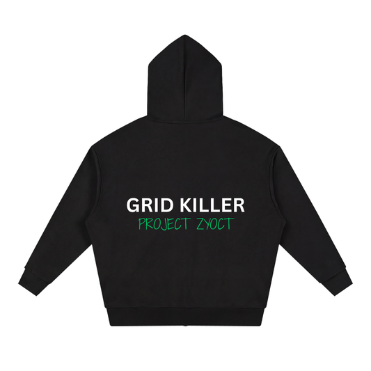 "Grid Killer" Full Zip Hoodie