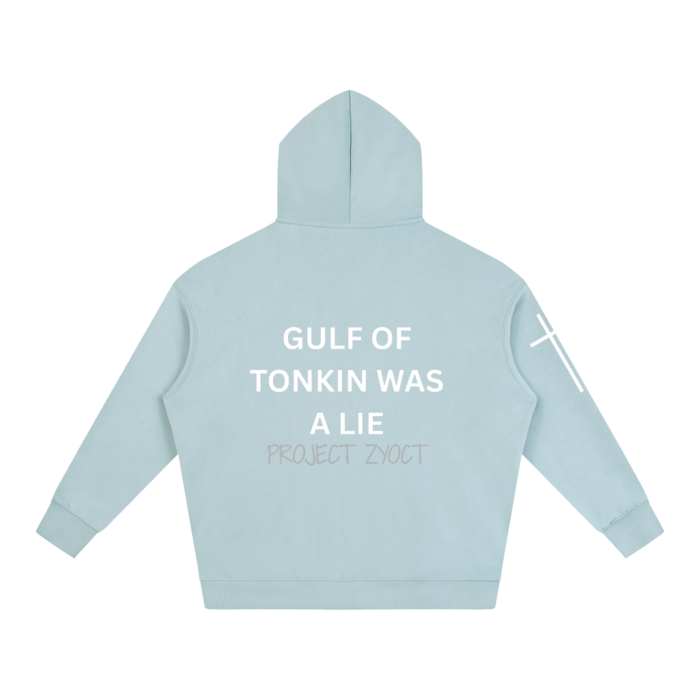 "Gulf of Tonkin Was a Lie" Oversize Hoodie