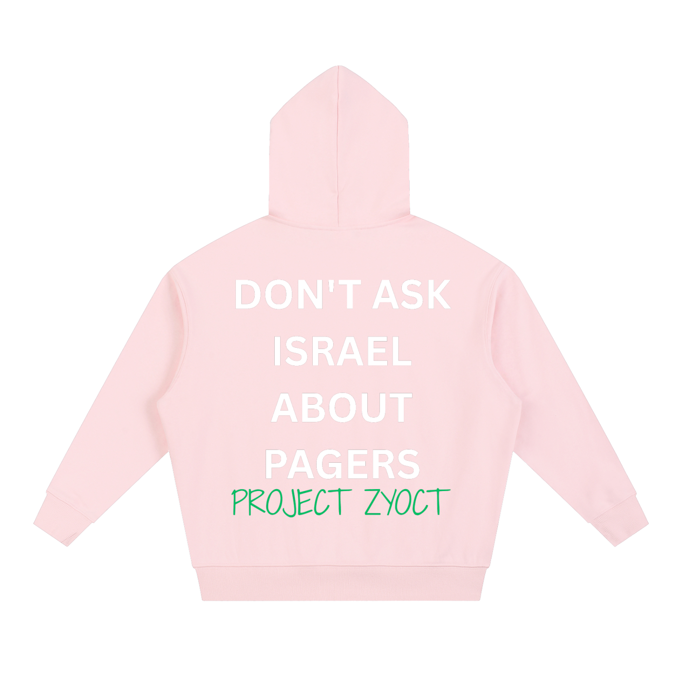 "Don't Ask Israel About Pagers" Heavyweight Hoodie