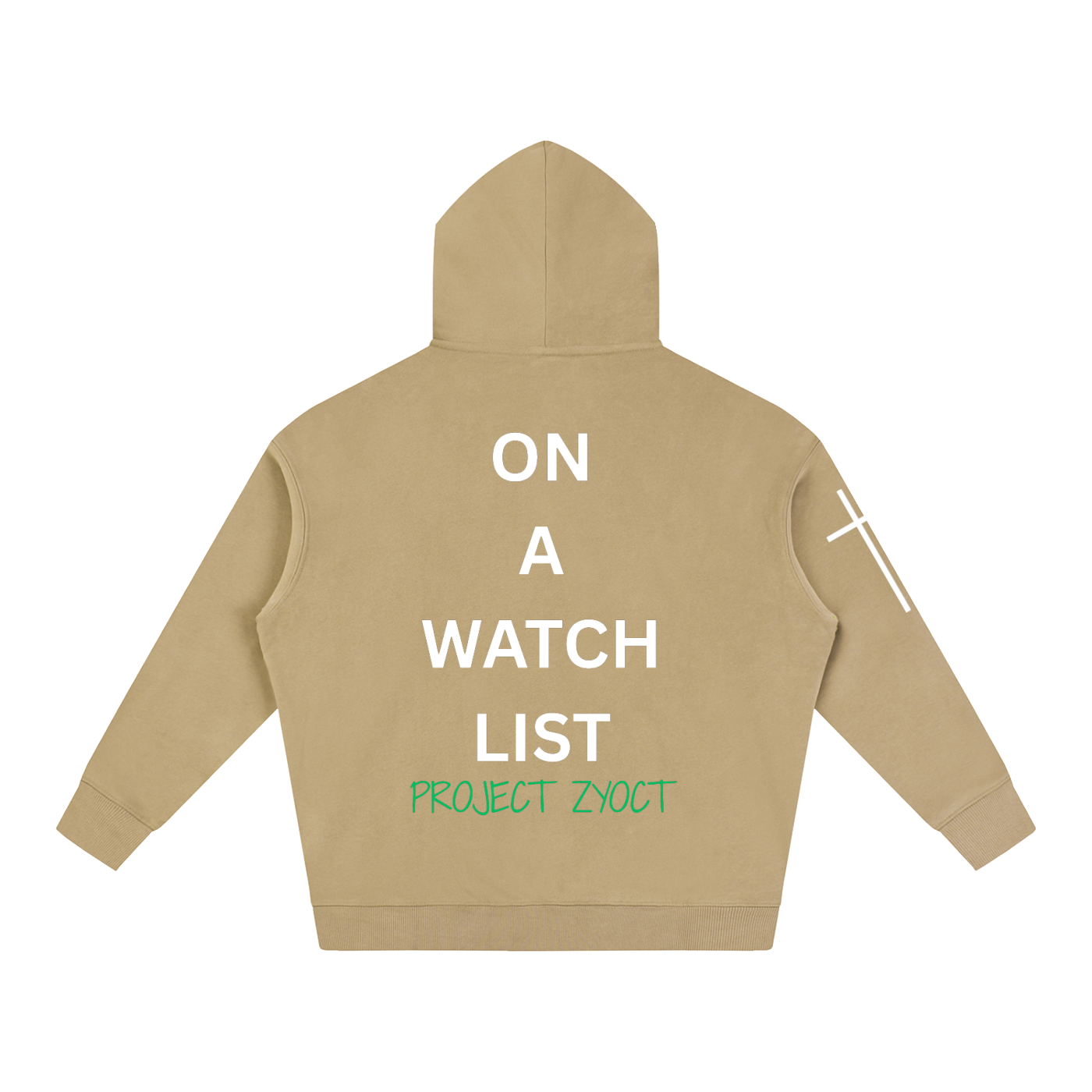 "On a watch list" Oversize Hoodie