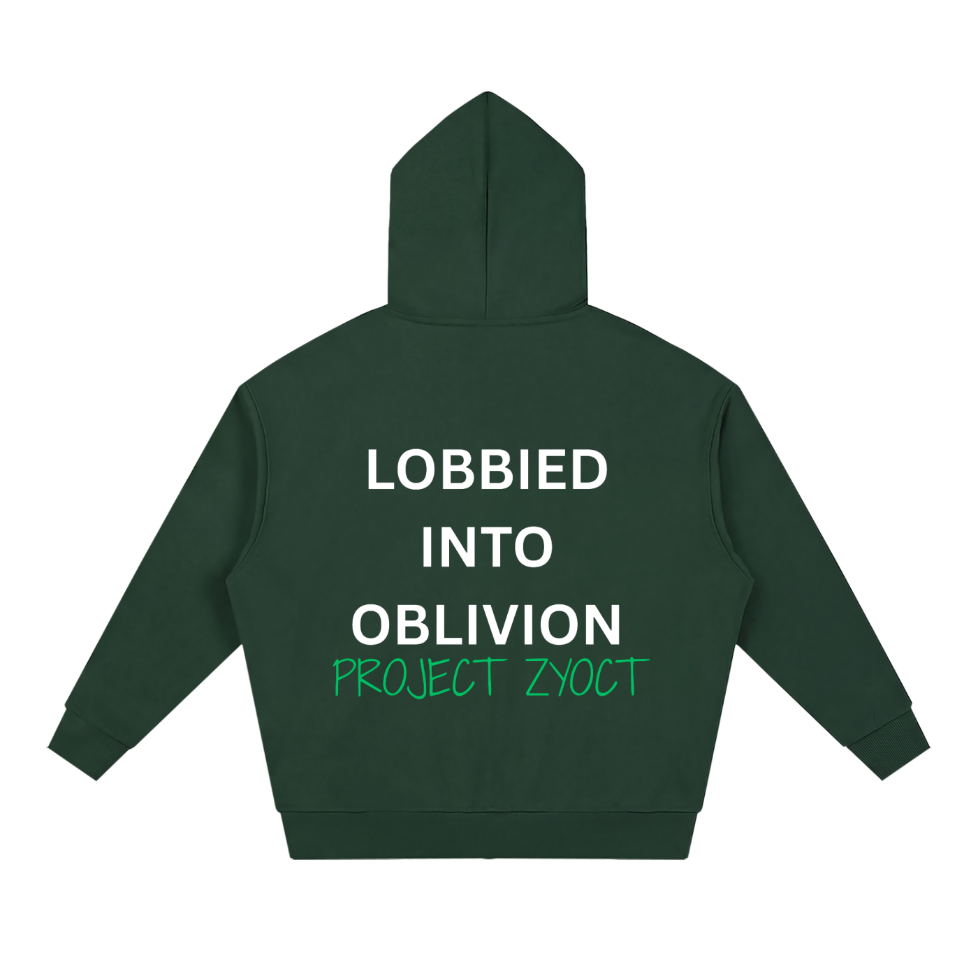 "Lobbied Into Oblivion" Full Zip Hoodie