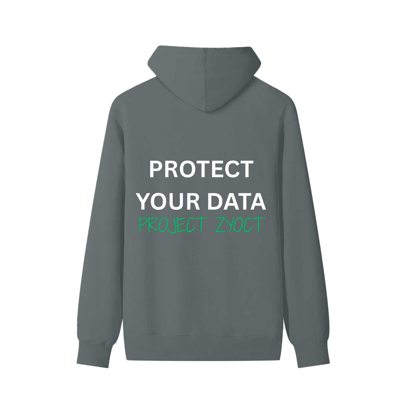 "Protect Your Data" Classic Cotton Hoodie