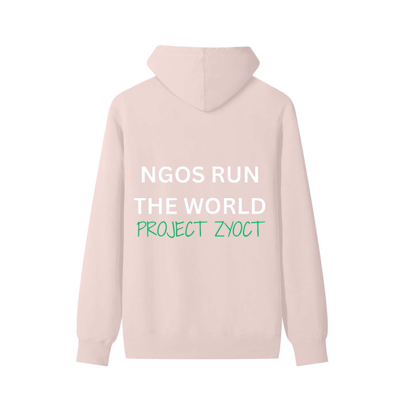 "NGOs Run the World" Classic Cotton Hoodie