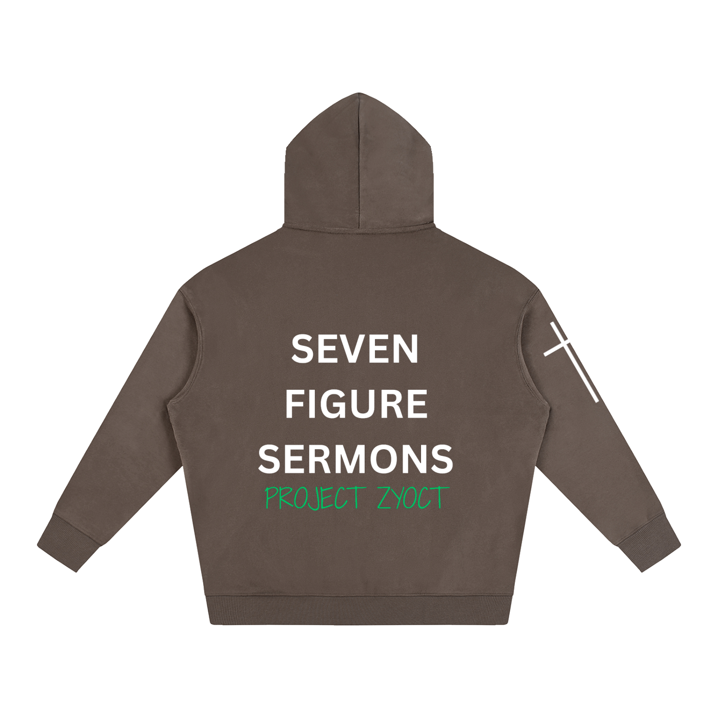 "Seven Figure Sermons" Oversize Hoodie