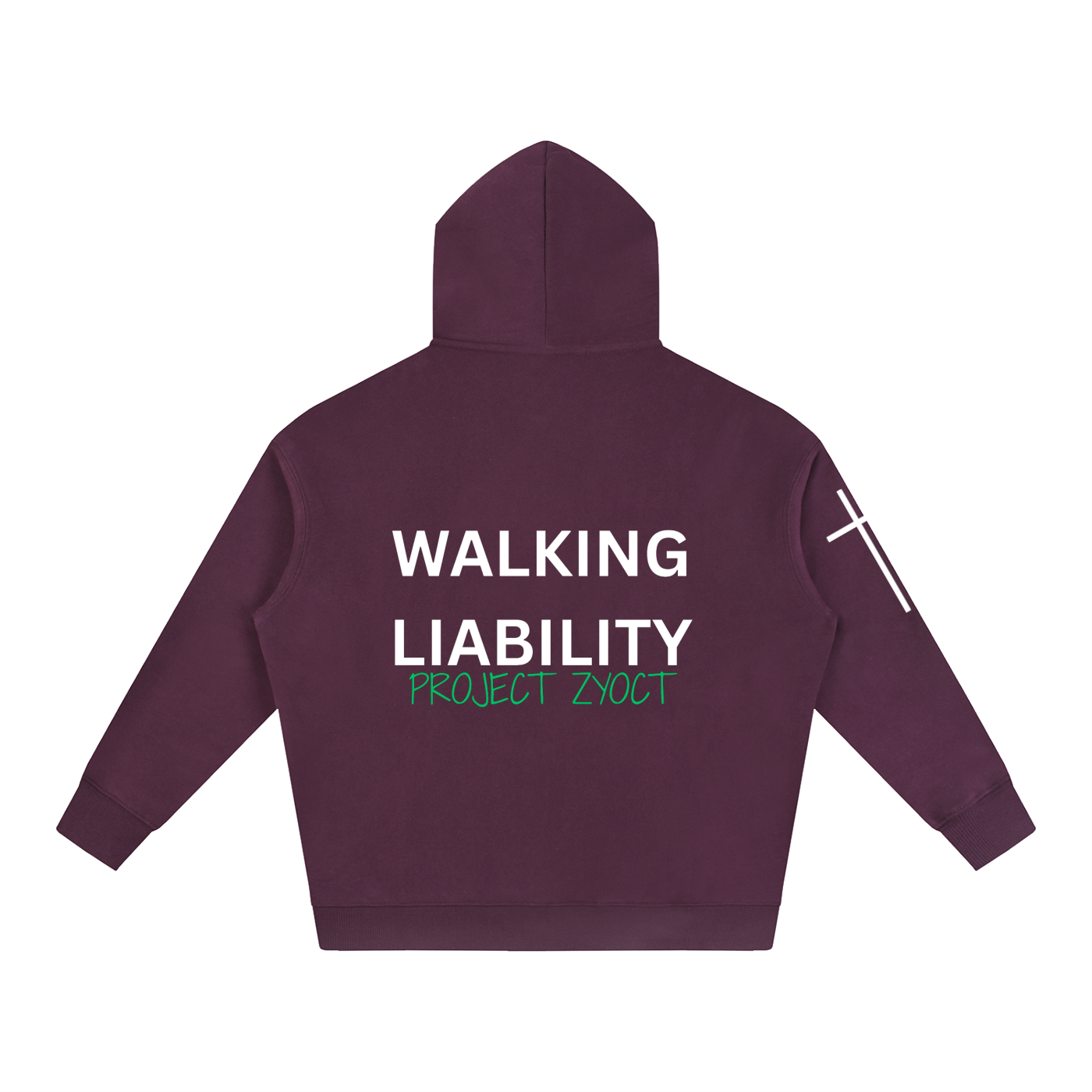 "Walking Liability" Oversize Hoodie