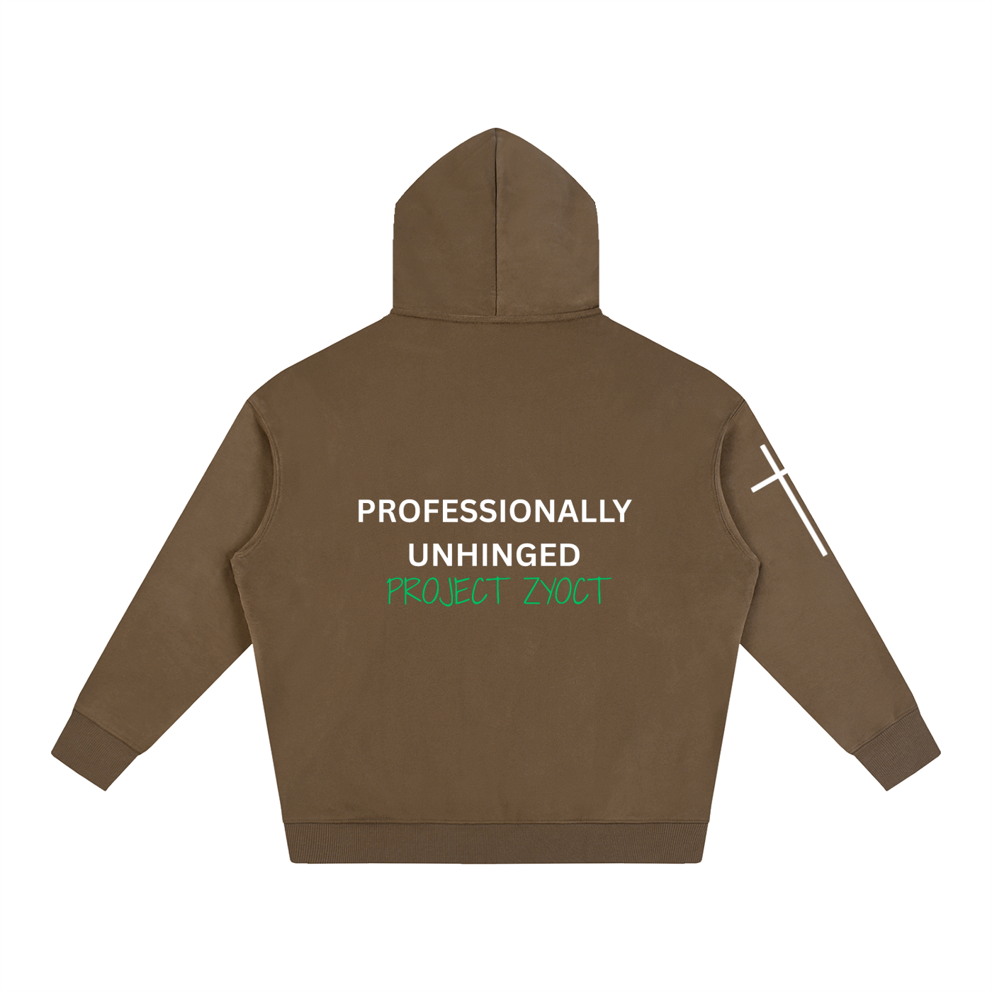 "Professionally Unhinged" Oversize Hoodie