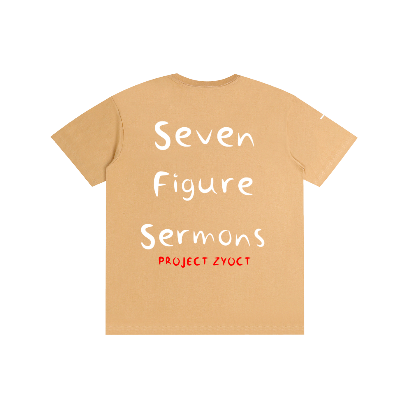 "Seven Figure Sermons" Cotton T-Shirt