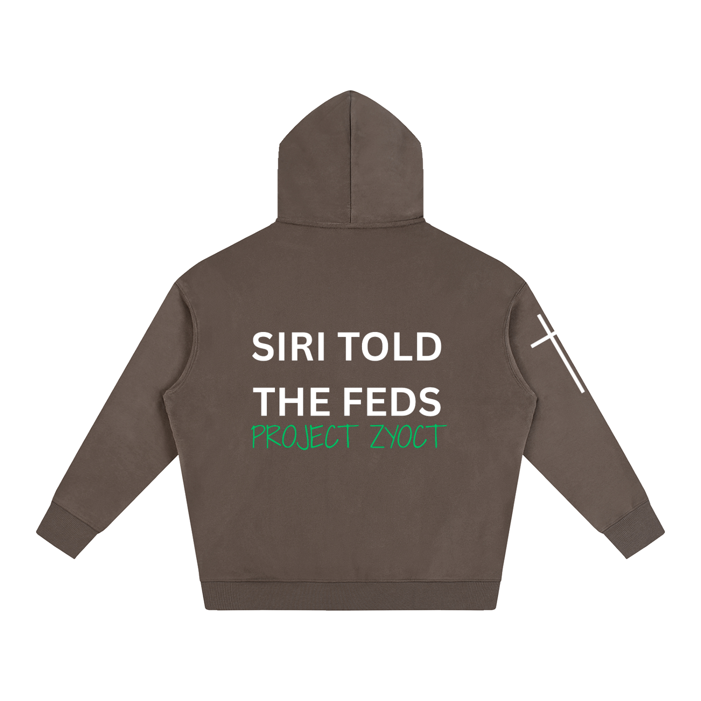 "Siri Told the Feds" Oversize Hoodie