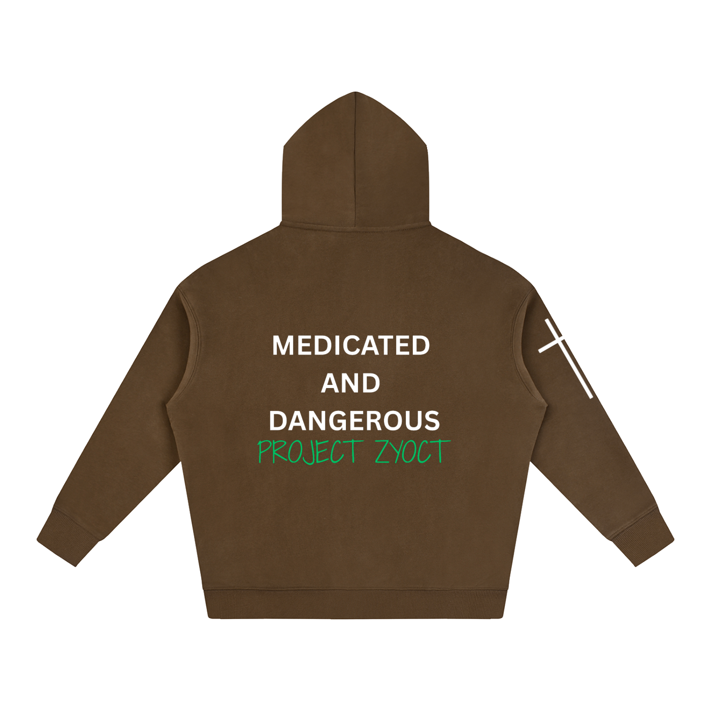 "Medicated and Dangerous" Oversize Hoodie