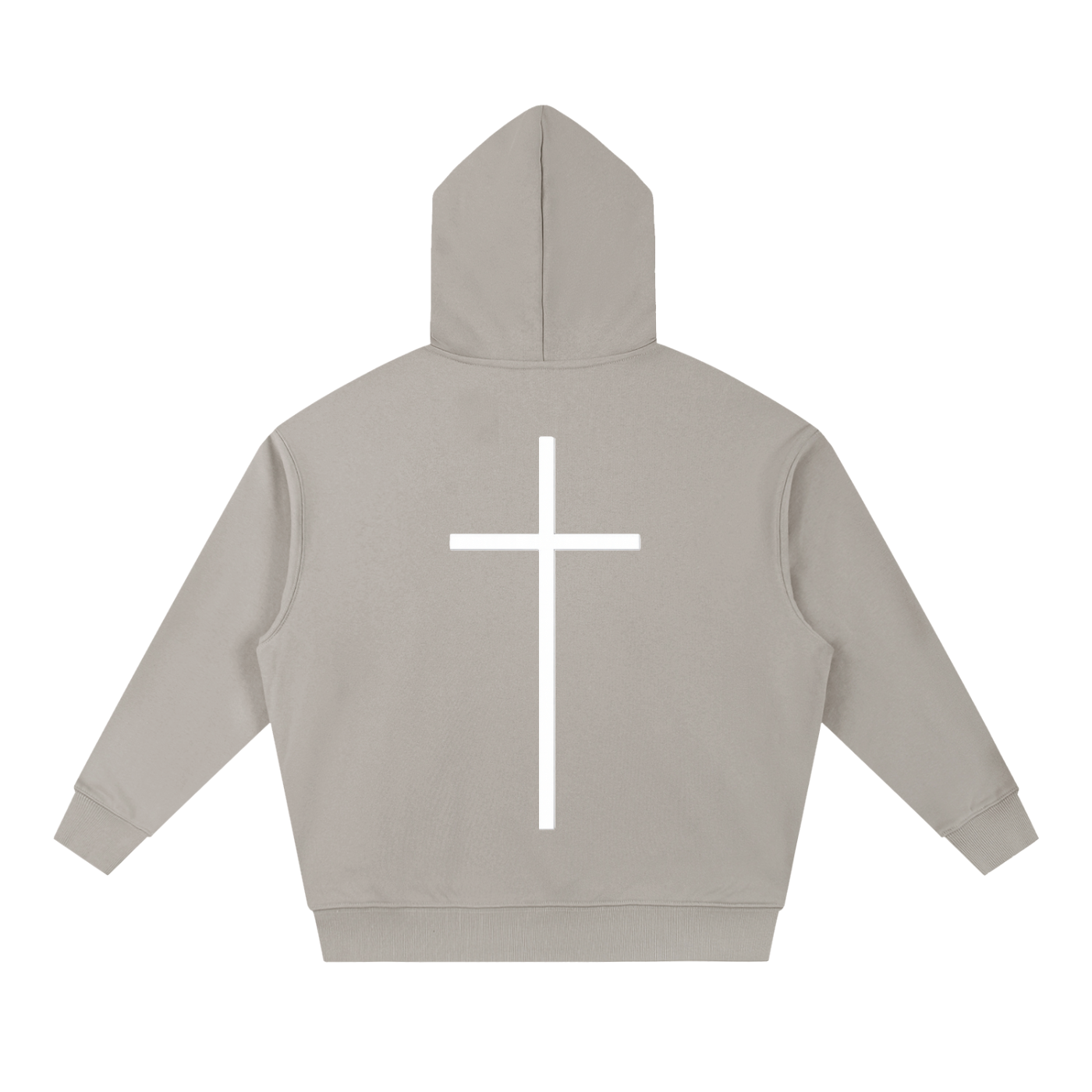 Simple Cross Heavyweight Hoodie
