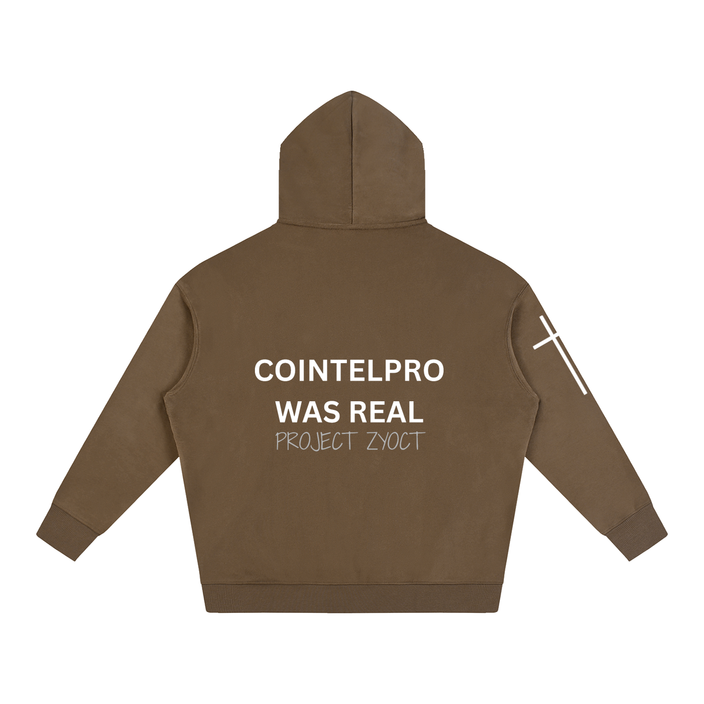 "COINTELPRO Was Real" Oversize Hoodie