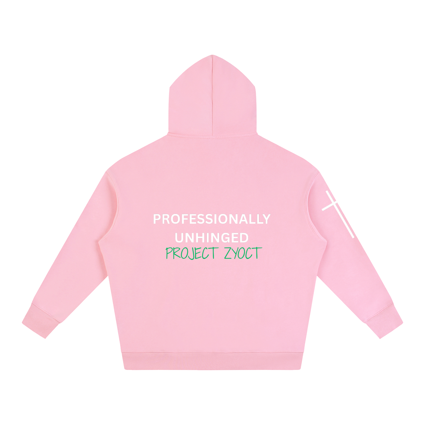 "Professionally Unhinged" Oversize Hoodie