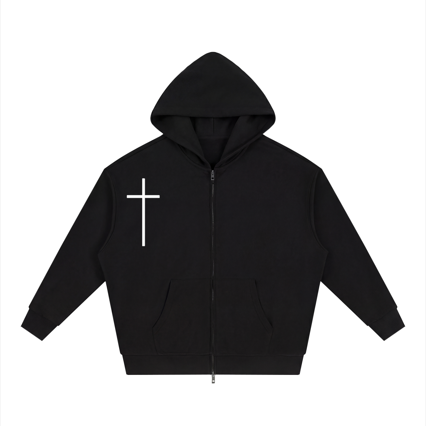 "Born Into Debt" Full Zip Hoodie
