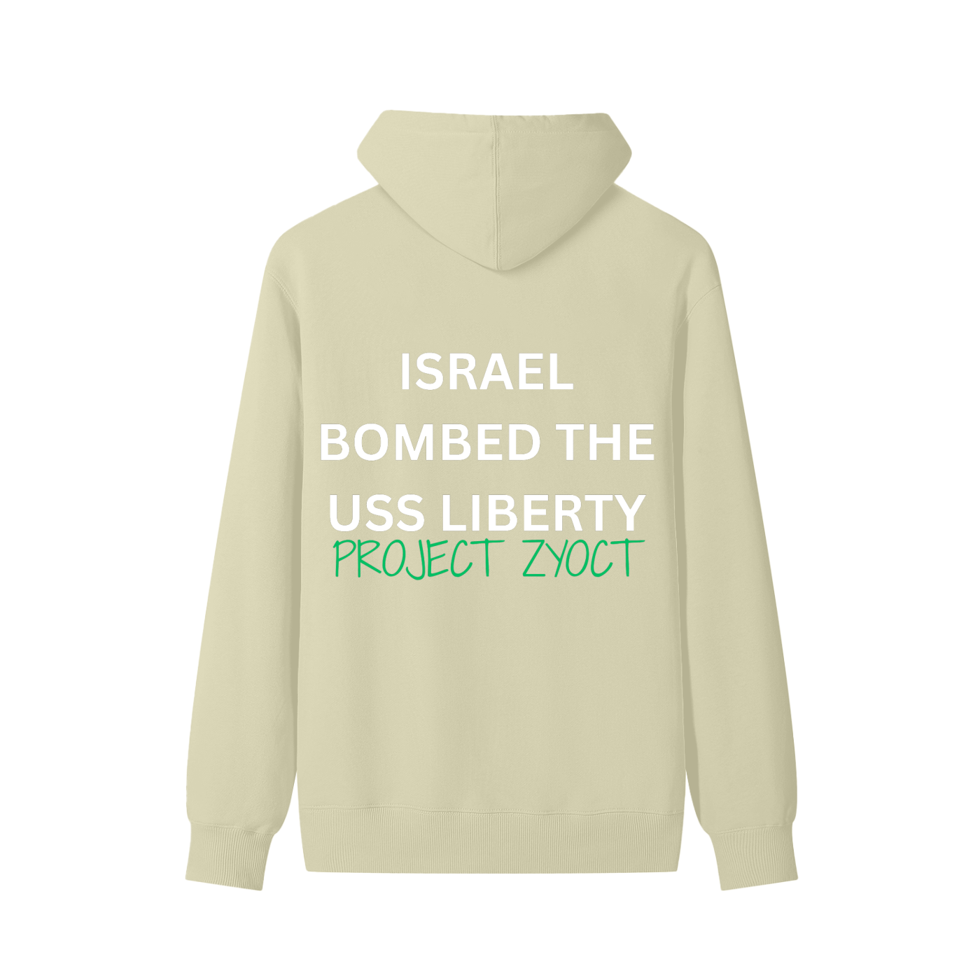 "Israel Bombed the USS Liberty" Classic Cotton Hoodie