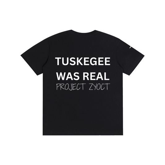 "Tuskegee Was Real" Cotton T-Shirt
