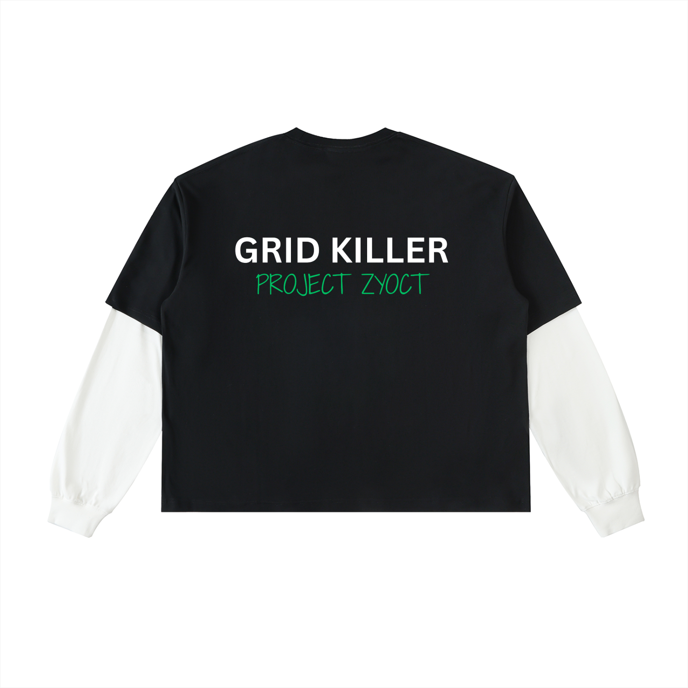 "Grid Killer" Layered Shirt